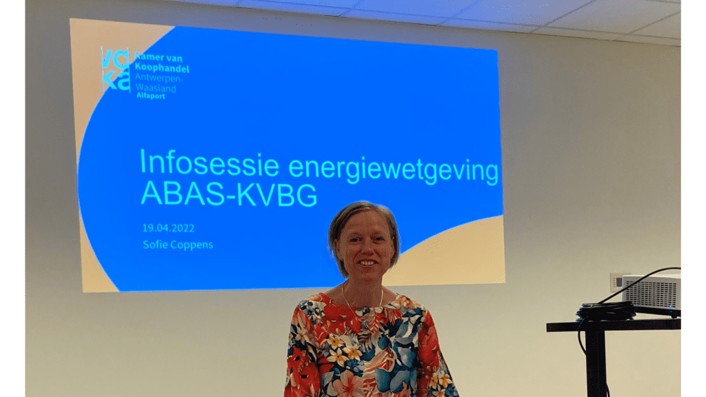 Infosessie energiewetgeving