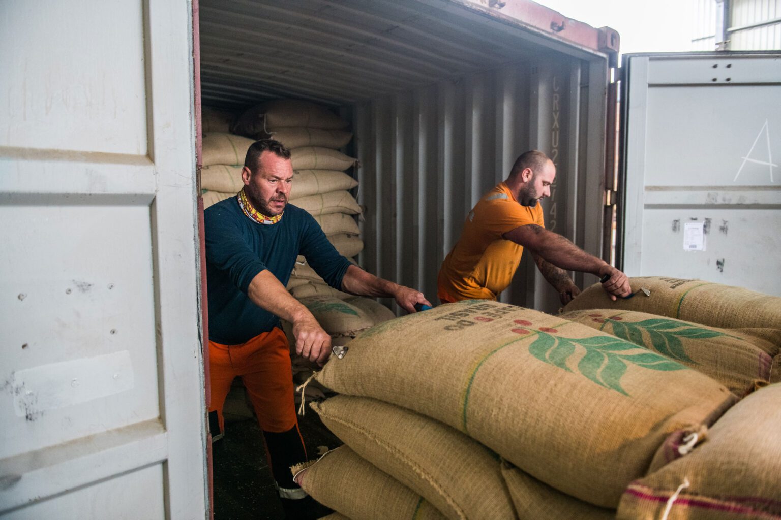 Molenbergnatie Leegmaken haven container Antwerpen