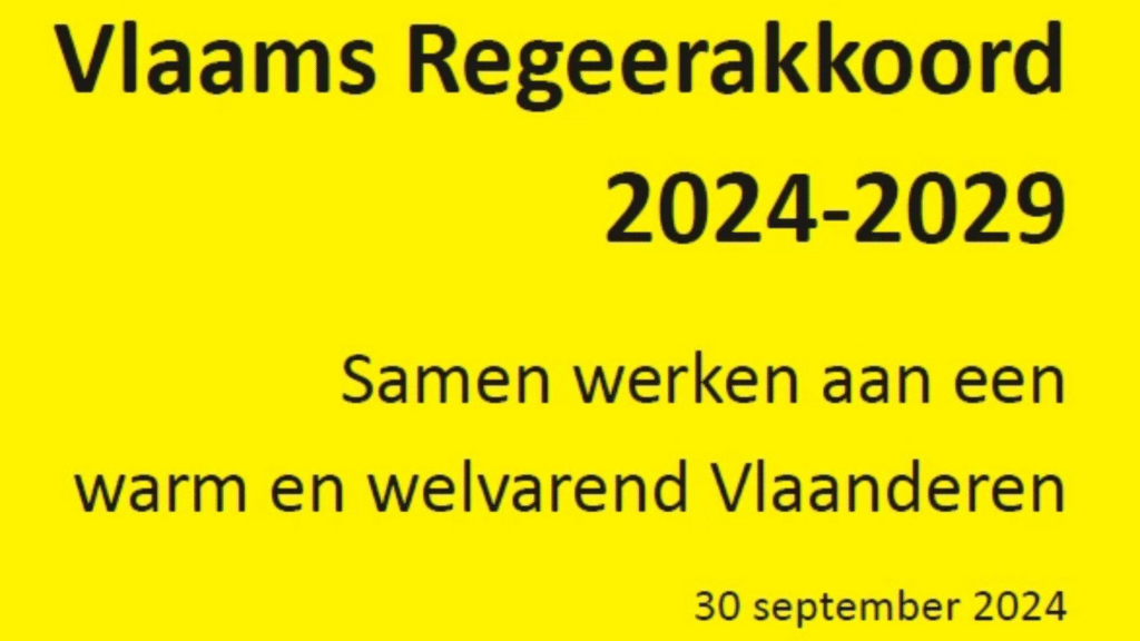 Vlaams regeerakkoord